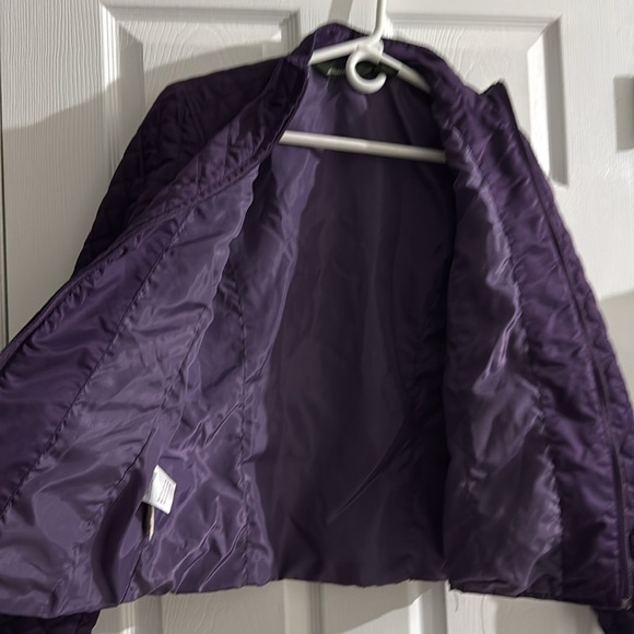 eddie bauer purple jacket zipper jacket - Picture 5 of 12